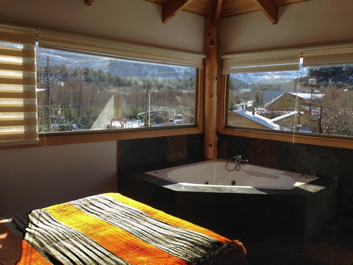 Refugio Ecobox Andino Villa Las Trancas Buitenkant foto